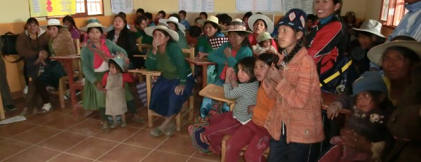 Versammlung in Uyuni