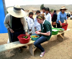 "Fundación Pueblo has given me a lot of responsibility, which has also helped me to decide what to study" Franziska Stahl